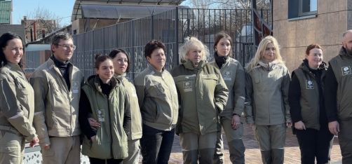 Служба озеленения вышла на работу! Встречаем весну с комфортом.