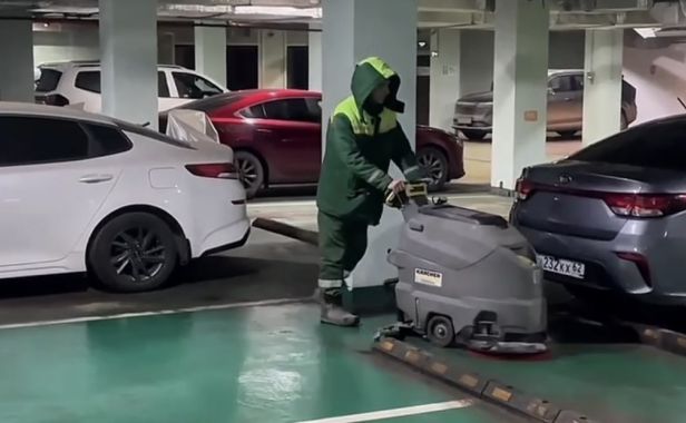 В ЖК "Гранд Комфорт" на Васильевской улице планово проводятся работы.