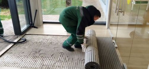 Чистота на входе и свежие краски в ЖК «Фреш-Лайф» 