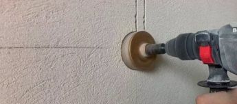Сверление сквозных отверстий в стенах свыше 18 мм