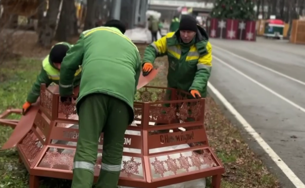 Новогоднее волшебство от команды УЖК «Зелёный сад - Мой дом»