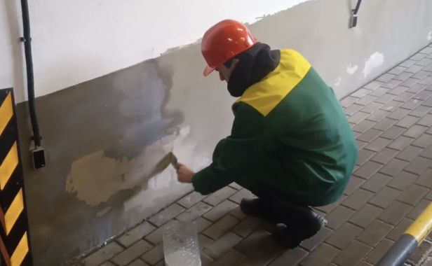 Паркинг в ЖК «Fresh Life» привели в порядок