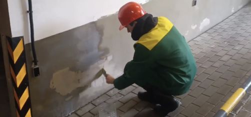 Паркинг в ЖК «Fresh Life» привели в порядок