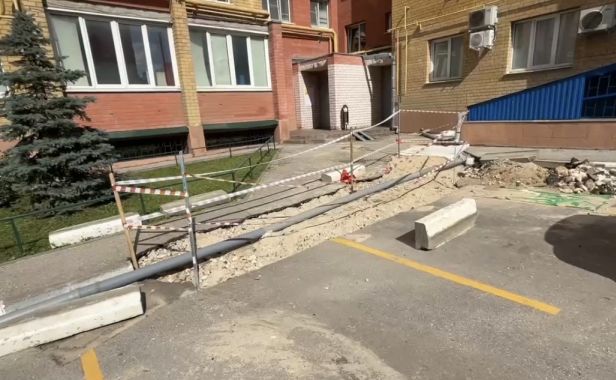 На улице Пушкина закипела работа: специалисты УЖК «Зелёный сад-Мой дом» меняют сердце энергосистемы дома