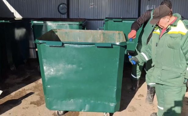 Порядок начинается с малого: контейнеры для ТКО на Шереметьевской, д. 6 к. 2 приведены в порядок